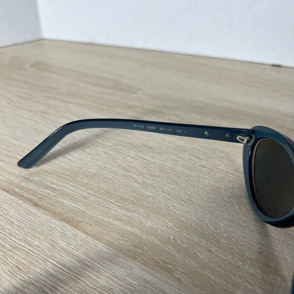 Escada E1116 E953 Sunglasses FRAMES ONLY Blue Purple 52-17-140 France main image 5
